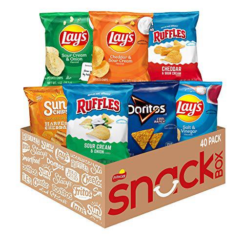 Frito Lay, Tangy Favorites Mix Variety Pack Pack, 40 Count