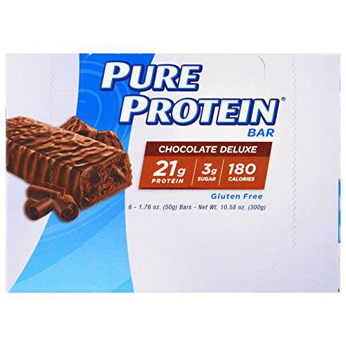 Pure Protein Chocolate Ca Size 6ct Pure Protein Chocolate Bar 1.76z