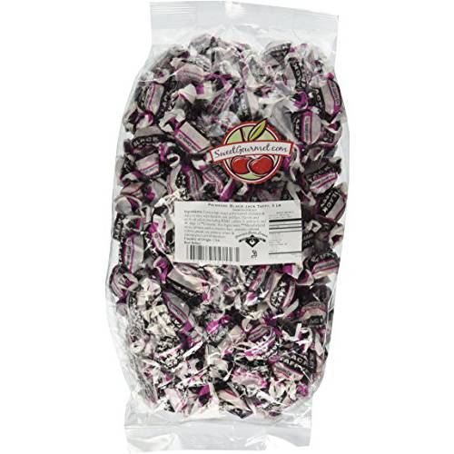 Primrose Black Taffy | Old Fashioned Licorice Chewy Candy Wrapped Bulk | 3 pounds