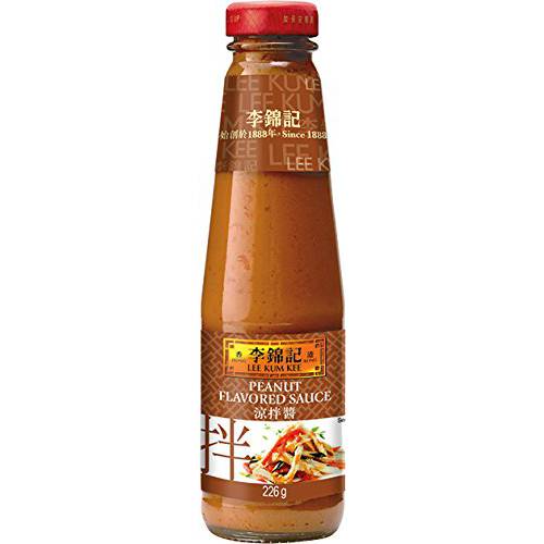 Lee Kum Kee Peanut Flavored Sauce, 8-Ounce Bottle (Pack of 4)
