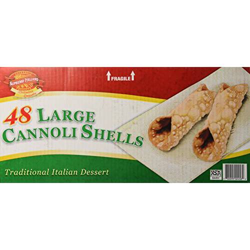 Supremo Italiano Cannoli Shells 48 Ct.