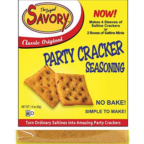 Savory Saltine Seasoning, 1.4 Ounce, Classic Original, 1 Pack