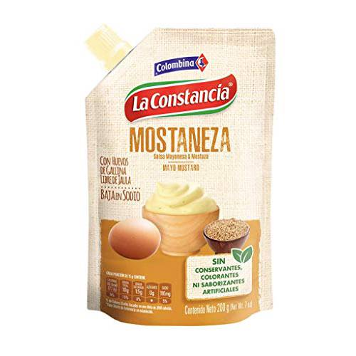 MOSTANEZA La Constancia (Colombian Mustard and Mayo Sauce) 200g