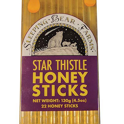 110 Honey Sticks with Star Thistle Honey From Sleeping Bear Farms Beekeepers in Northern Michigan