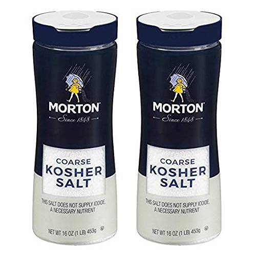 Morton Coarse Kosher Salt 16 oz. (Тwо Расk)
