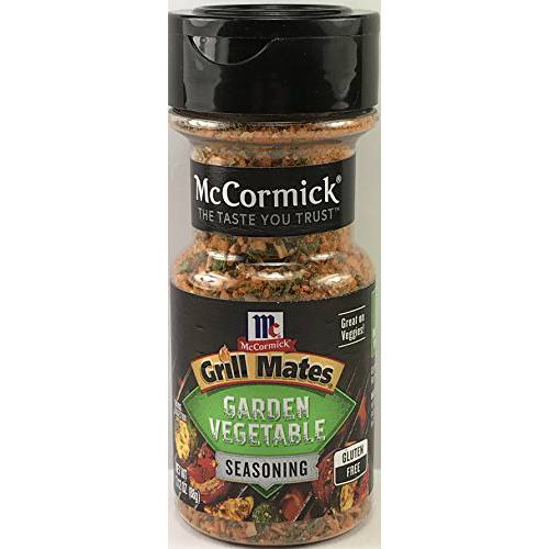 McCormick Grill Mates Garden Vegetable Seasoning, 3.12 oz (Pack of 3)
