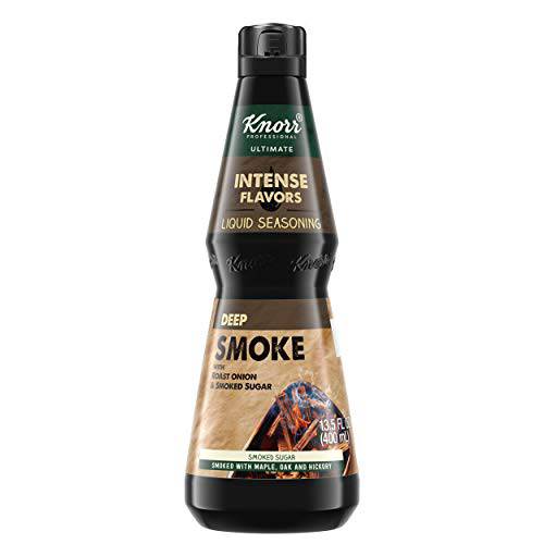 Knorr Professional Ultimate Intense Flavors Deep Smoke Liquid Seasoning Vegan, Gluten Free, 13.5 oz, Pack of 4