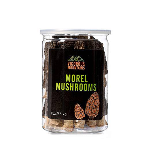 VIGOROUS MOUNTAINS Dried Morel Mushrooms (2)
