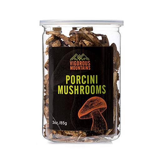 VIGOROUS MOUNTAINS Dried Porcini Mushrooms (3)