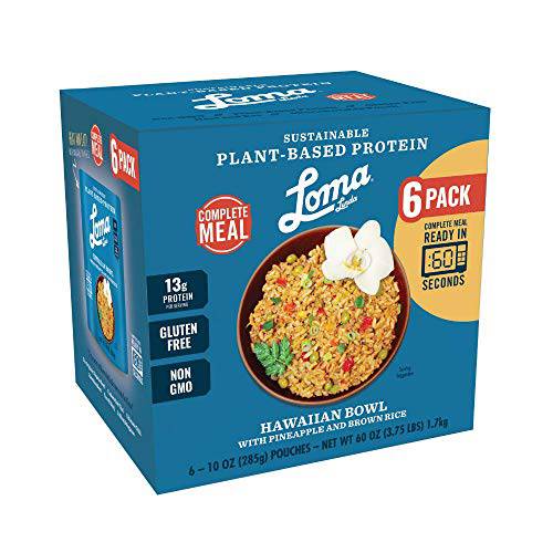 Loma Linda - Plant-Based Complete Meal Solution 10 oz. Packets (Hawaiian Bowl, 6 Pack)