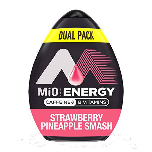 MiO Energy Strawberry Pineapple Smash Naturally Flavored Liquid Water Enhancer 12 Count 1.62 fl oz