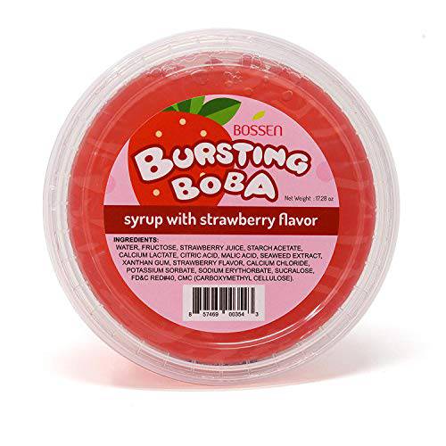 Bursting Popping Boba Single Pack (Strawberry)
