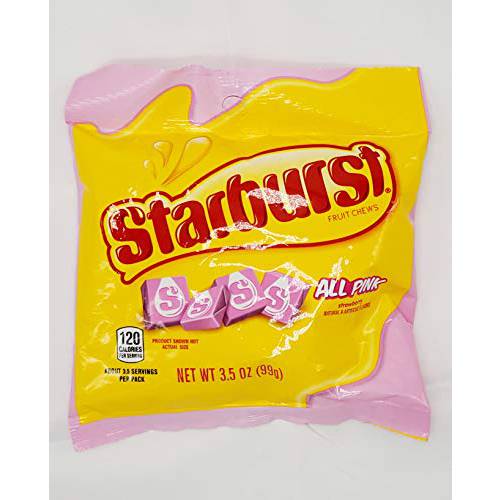 Starburst-ALL PINK (3.5 oz bags) 5 Pack