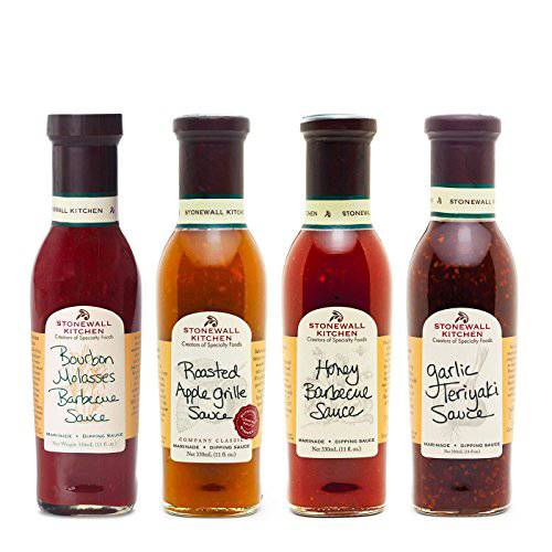 Stonewall Kitchen 4 Piece Sweet Grille Sauce Collection