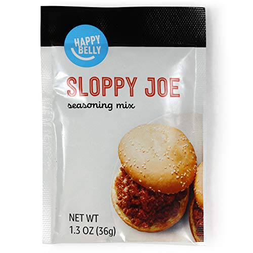 Amazon Brand - Happy Belly Sloppy Joe Seasoning Mix, 1.3 oz