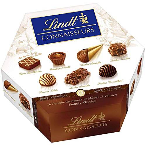 Lindt Connaisseurs Assorted Chocolate Gift Box, Great for Holiday Gifting 20 Count (Pack of 1)