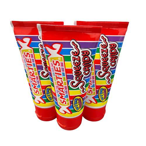 Smarties Tangy Mixed Fruit Liquid Squeeze Candy Tubes - Pack of 3