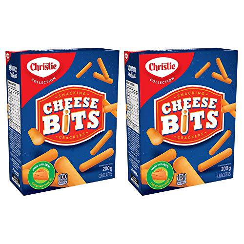 Christie Cheese Bits Snacking Crackers 200g/7oz, 2-Pack {Imported from Canada}