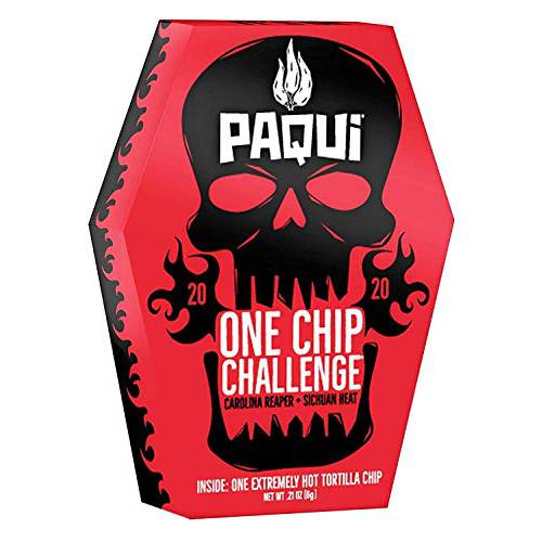Paqui Carolina Reaper Madness One Chip Challenge Tortilla Chip