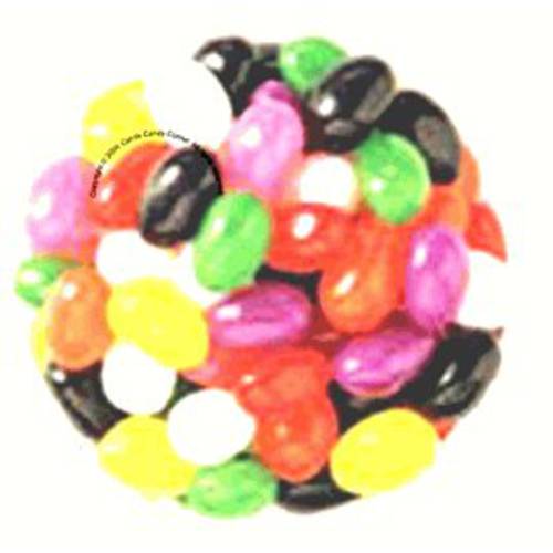 Just Born Assorted Fruit Jelly Beans (1 Lb - Approx 260 Pcs)