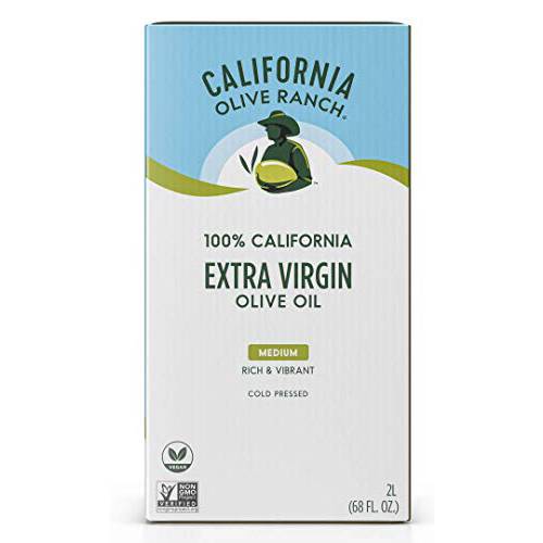 California Olive Ranch, 100% California Bag-in-Box Extra Virgin Olive Oil, 2L