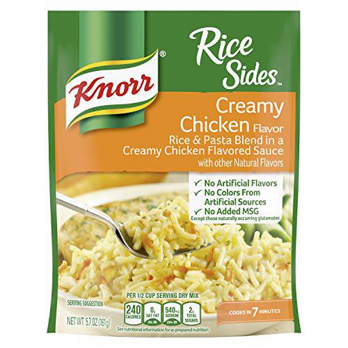 Knorr Rice Side Dish, Creamy Chicken, 5.7 oz (8-Count)