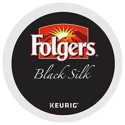 Folgers Black Silk Coffee K-Cups for Keurig Brewers, 24 Count (Pack of 3) - Packaging May Vary