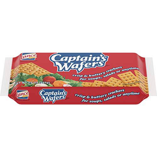 Captain’s Wafers Light And Buttery Crackers, 7.333 oz ( 3 PACK )