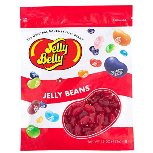 Jelly Belly Pomegranate Jelly Beans - 1 Pound (16 Ounces) Resealable Bag - Genuine, Official, Straight from the Source