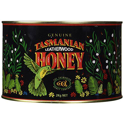 Tasmanian Leatherwood RAW HONEY | 4.4 Pounds | Pure | Unheated | Unfiltered | Unpasteurized | Hand-Crafted | Product of Australia | Bio-Active Compounds |