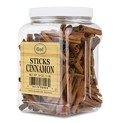 Gel Spice Indonesian Cinnamon Sticks , 2 3/4 Length,16 oz