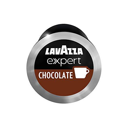 Lavazza Premium Coffee Corp Lavazza Expert Hot Chocolate Capsules - 50-ct, 50Count ,Value Pack, Blended and roasted in Italy, Full and balanced blend, dark chocolate notes