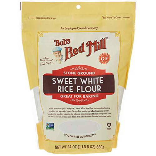 Bob’s Red Mill Sweet White Rice Flour, 24 Oz