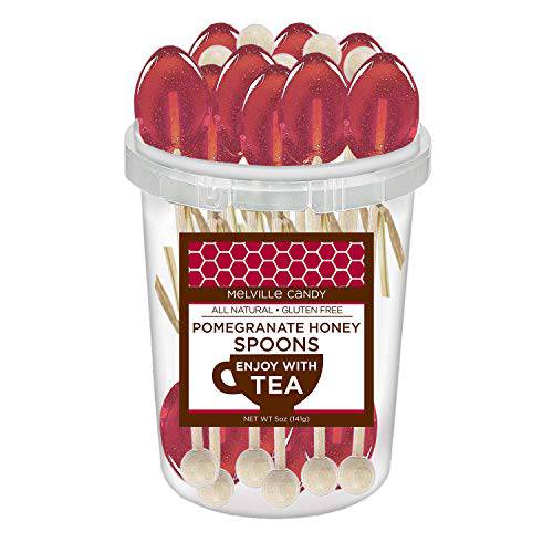 Pomegranate Flavored Honey Spoon (30 Count)