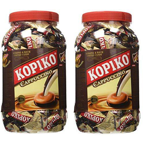 Kopiko Cappuccino Candy Jar, 28.2oz (Pack of 2)-SET OF 2