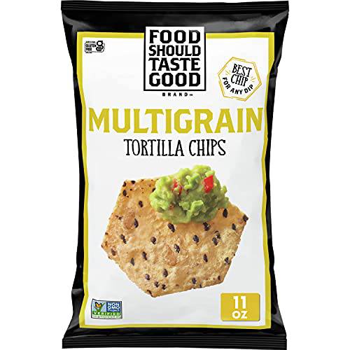 Food Should Taste Good Tortilla Chips, Multigrain, Gluten Free, 11 oz