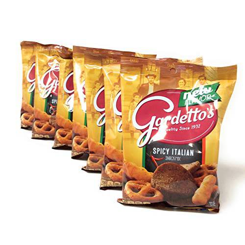 Gardetto’s Spicy Italian Snack Mix, 5.5 oz. (Pack of 7)