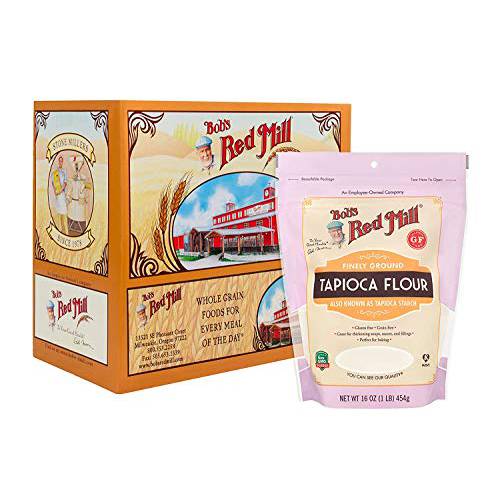 Bob’s Red Mill Finely Ground Tapioca Flour 16 Ounce (Pack of 2)