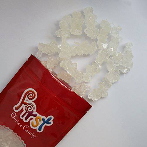 FirstChoiceCandy Rock Candy Strings 1.5 Pound Bulk Bag (White)