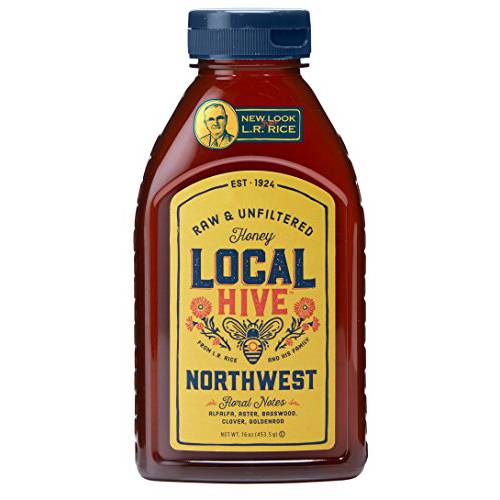 Local Hive Northwest Raw & Unfiltered Honey, 16oz