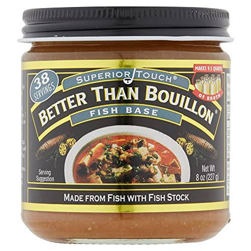 Better Than Bouillon Fish Base, Made from Fish with Fish Stock, Makes 9.5 Quarts of Broth, 38 servings (Pack of 1)