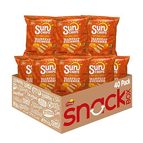 Sunchips Multigrain, Harvest Cheddar, 1 Ounce (Pack of 40)