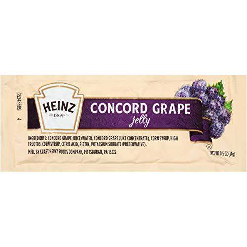 Heinz Single Serve Grape Jelly (200 ct Casepack)
