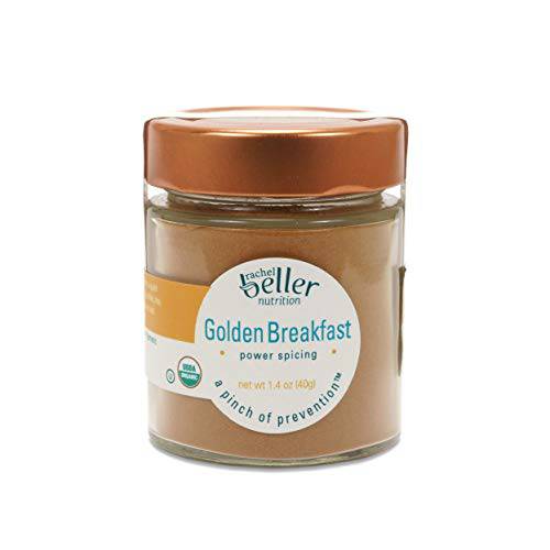 Rachel Beller Nutrition Power Spicing - GOLDEN BREAKFAST -1.4 oz - All Organic