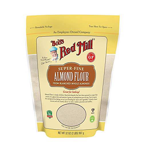 BOB’S RED MILL Flour Almond Blanched, Size (32 OZ, Pack - 2)