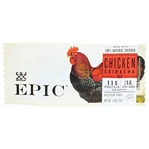 EPIC PROVISIONS Chicken Sriracha Bar, 1.3 OZ