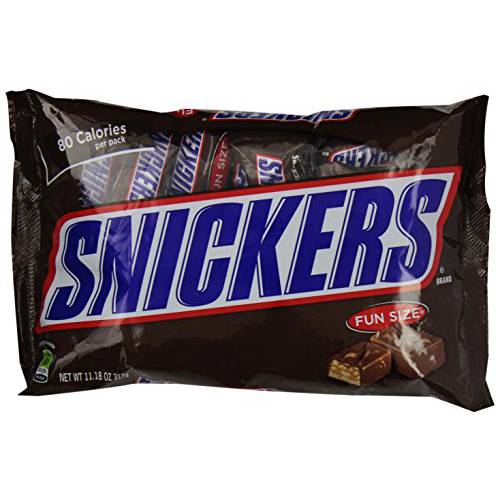 Snickers Fun-Size Snack Bars, 11.18 oz
