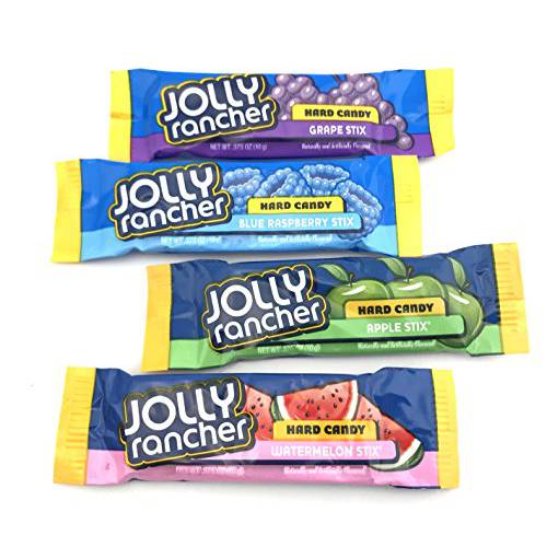 Jolly Rancher Stix Hard Candy, Original Flavors - 2 Pound Pack
