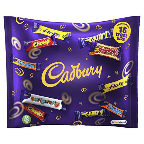 Cadbury Family Heroes 16 Treatsize Bars Packs, 222 g