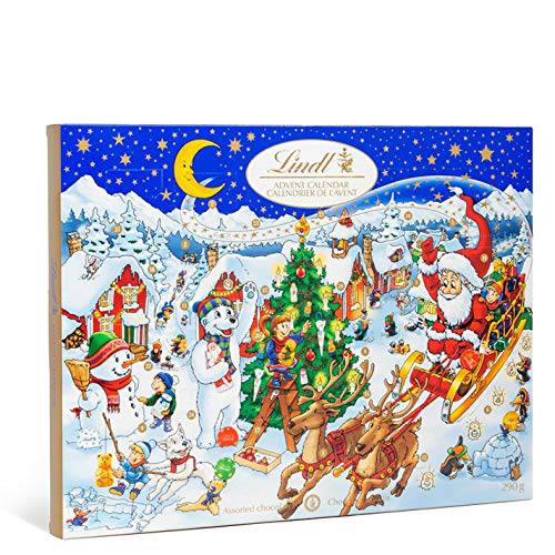 Lindt Wintercountry Advent Calendar, Chocolate, 10.2 Ounce (2021)